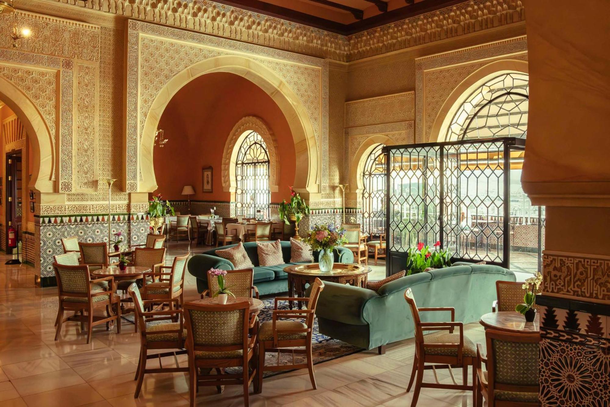 Alhambra Palace Hotel Granada Esterno foto The lobby